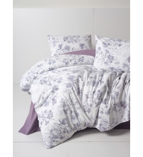 Cotton Box Flanel Nevresim Takımı Çift Kişilik Sadie Mor
