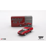 Mini GT 1122 Ford Mustang Mach1 1971 Race Kırmızı 1/64 Model Araba