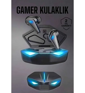 Bluetooth Oyuncu Kulaklığı Led Işıklı Kablosuz ANC Özelliği