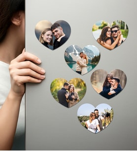 Kişiye Özel Ahşap Fotoğraflı UV Baskılı Magnet