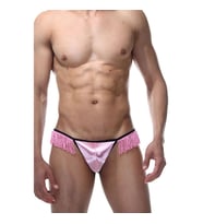 Erkek Fantezi Erotik Pembe Külot İç Çamaşır