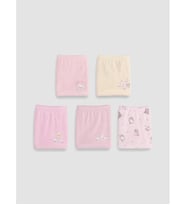 LCW Kids Pembe 5'li Hello Kitty Baskılı Kız Çocuk Boxer