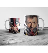 Pixxa Deadpool & Wolverine Marvel Kupa Bardak Model 7