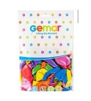 Karışık Renk 100 Lü Balon 10 Inç Gemar Pastel 14a Balon
