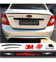 Spoiler Ford Focus 2 Bagaj Üzeri Çıta Spoiler Pianoblack 115Cm
