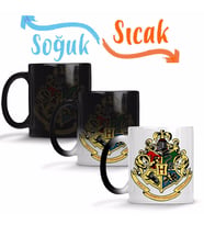 Harry Potter Hogwarts Sihirli Kupa Bardak Porselen