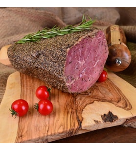 Roastbeef Tütsülenmiş Dana Füme Et Karabiberli Az Yağlı 500 g e