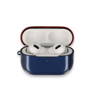 Apple Airpods 3 (3.nesil) 3in1 Kılıf - Lacivert-kırmızı