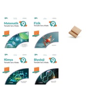 Palme 9. Sınıf 2027 MAARİF Matematik Fizik Kimya ve Biyoloji Tematik Soru Bankası 4lü Set