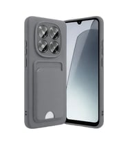 Xiaomi Redmi Note 15 4g Kelvin Kartvizitli Silikon - Gri