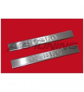 Fiat Doblo Krom Kapı Eşiği (2Kapı) 2010-2022 Arası Paslanmaz Çelik