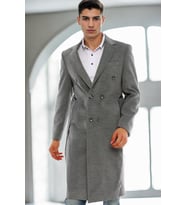 PLT8382 DEWBERRY ERKEK PALTO-GRİ-2