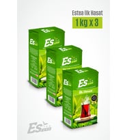 ES tea İlk Hasat Çay 1 Kg x 3 Adet
