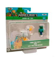 Minecraft 3D Kurma Mekanizmalı Figürler 2'li Paket Model 5 PMI/MC1014