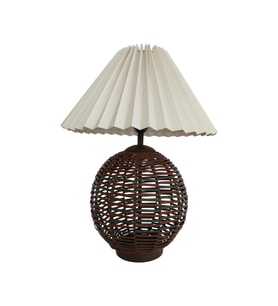 Mira Rattan Abajur (Çok Renkli)