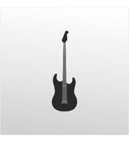 Folyo Sticker Elektro Gitar 50cm Uzunluk (Karışık)