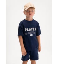 Mayoral Erkek Çocuk Penye Şort Takım Lacivert