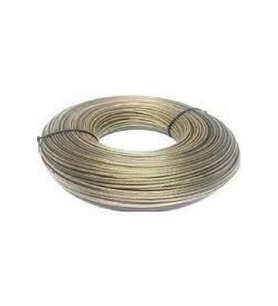 15 Metre Izoleli Çelik Halat 3 Mm Pvc Kaplı Çamaşır Ipi  (Çok Renkli)