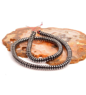 Hematit Taşı Dizi ( 2*6 mm )