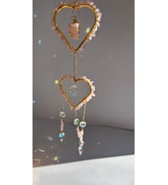 Sevgililer Günü Hediyesi - Marmaris Pembe Kuvars SunCatcher