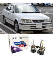 Nissan Sunny Led Xenon Uzun + Kısa Far Ampulü H4 Mono Yeni Seri Beyaz