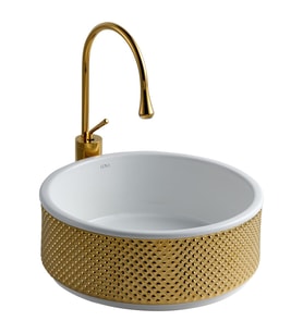 E-4006A Tezgah Üstü Porselen Lavabo