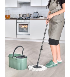 Otomatik Mop Temizlik Seti-Yeşil