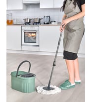 Otomatik Mop Temizlik Seti-Yeşil