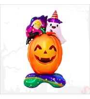 Halloween Gülenyüz Balkabağı Folyo Balon, 115 cm x 58 cm (STD)