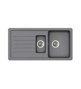 Ukinox Valente D-150 L Croma Granit Eviye