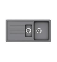 Ukinox Valente D-150 L Croma Granit Eviye
