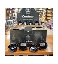 Cooker Porselen Sosluk 6'lı 6cm (Siyah)