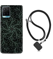 Vivo Y11S Y21S Y20 Y20S Y70 Kılıf Boyun Askılı Silikon Sarmaşıklar 1675