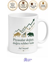 Borsa Aracı Kurum Temsilcisine Hisse Portföy Yönetimi Hediye Kupa Bardak