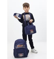 Erkek Çocuk Super Mario 3'lü Okul Çanta - Sırt Çantası Termal Beslenme Çantası Kalemlik Yeni Sezon