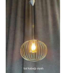 BAL KABAĞI SİYAH SARKIT ARMATÜR