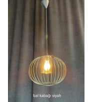 BAL KABAĞI SİYAH SARKIT ARMATÜR
