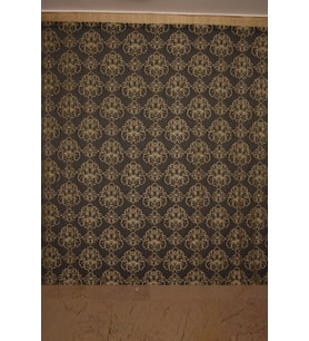 ÖRÜMCEK ÇİFT RENK GOLD İP PERDE HAZIR DÜĞMELERİ DİKİLMİŞ İP PERDE 300*270 cm