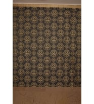 ÖRÜMCEK ÇİFT RENK GOLD İP PERDE HAZIR DÜĞMELERİ DİKİLMİŞ İP PERDE 300*270 cm