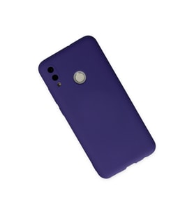 Huawei P Smart 2019 Kılıf Nano İçi Kadife Silikon - Mor