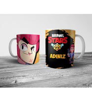 Pixxa  Brawl Stars COLT Kişiye Özel İsimli Kupa Bardak