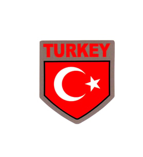 Türkiye Bayrak Sevdalılarına Sticker