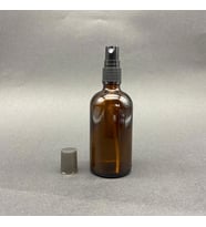 100 ml Cam Şişe Spreyli , 100 cc Spreyli Cam Şişe  x 6 Adet (Kahverengi Koyu)