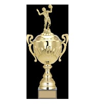 ODAK KUPA - Figürlü Kupalar - Voleybol Kadın Figürlü Kupalar FG-089 A - 53 cm