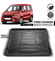 Ford Courier Bagaj Havuzu 2014 Sonrası Havuzlu Bagaj Paspası