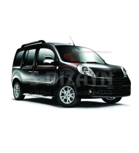 Renault Kangoo Uyumlu Krom Yan Kapı Çıtası 4 Parça 2008-2011