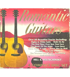 (Müzik CD sidir - Plak Değildir) CD Romantic Guitars 4 Compact Disc Set CD