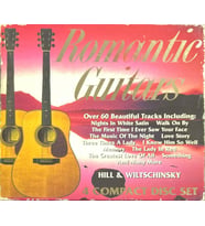 (Müzik CD sidir - Plak Değildir) CD Romantic Guitars 4 Compact Disc Set CD