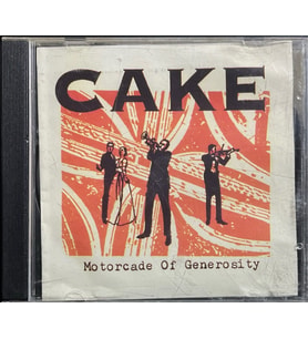 (Müzik CD si - Plak Değildir) CD Cake Motorcade Of Generosity CD