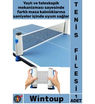 #MasaTenisi Portatif Teleskopik Mekanizma Profesyonel Sağlam Spor Açılır Kapanır Masa Tenisi Filesi